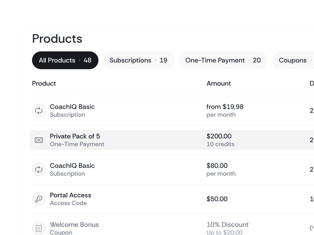 Payment